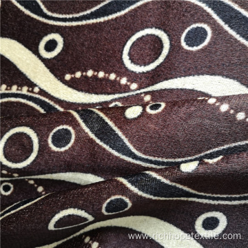 Stretch African Print Printed Weft Knitted Fabric